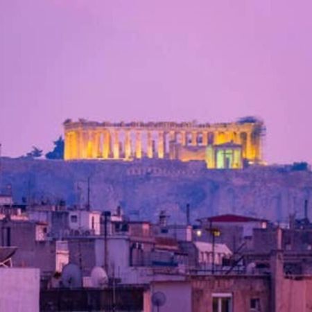Charming Rooftop Nest With Awesome Acropolis View Downtown Athen Exterior foto