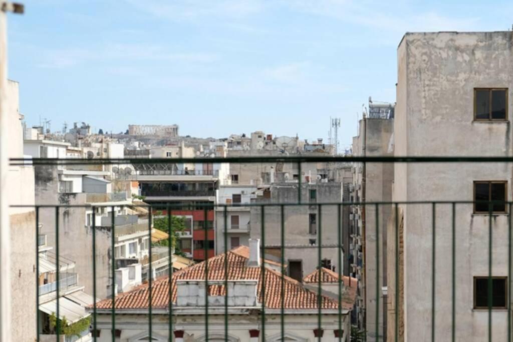 Charming Rooftop Nest With Awesome Acropolis View Downtown Athen Exterior foto