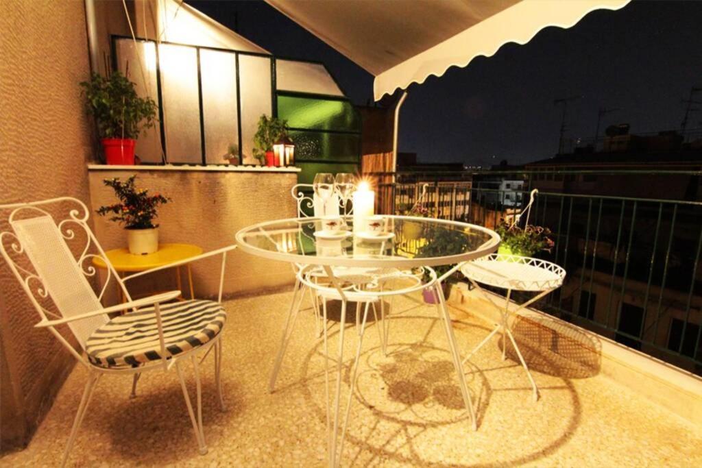 Charming Rooftop Nest With Awesome Acropolis View Downtown Athen Exterior foto